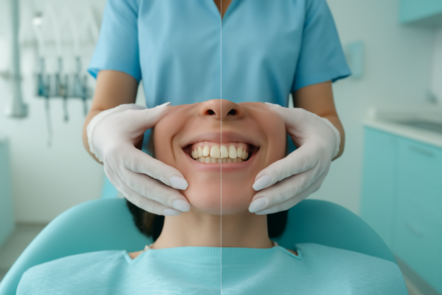 Antes-e-depois em odontologia: o que o CFO permite — Blog Salus Hub