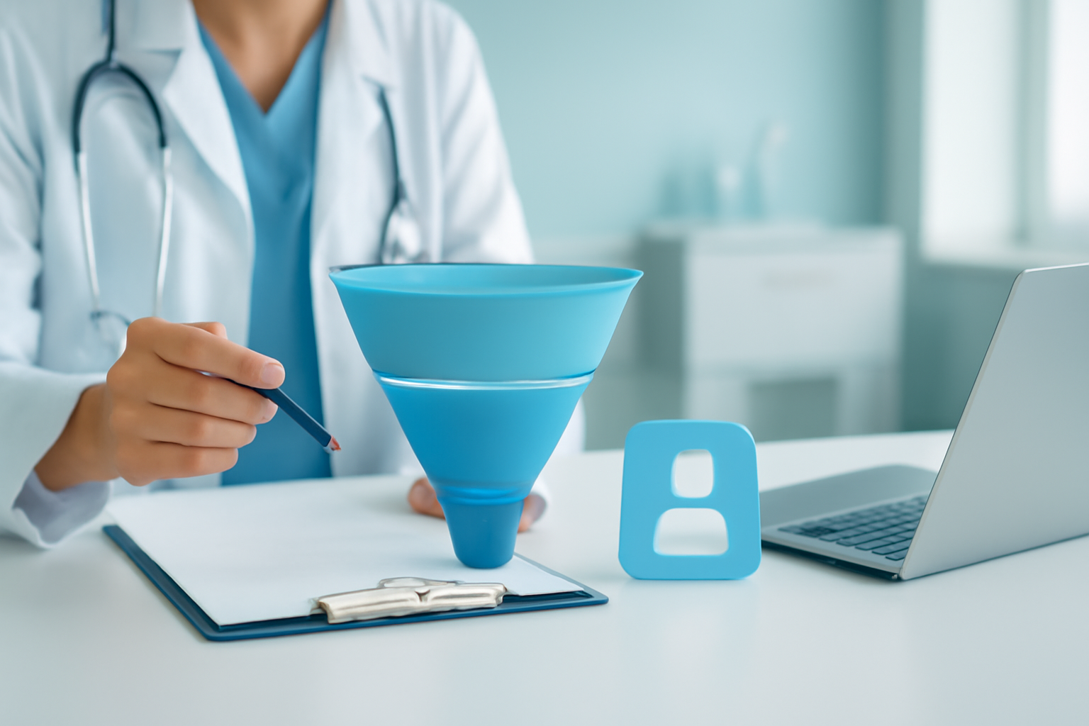Como criar um funil de captação para consultas particulares — Blog Salus Hub