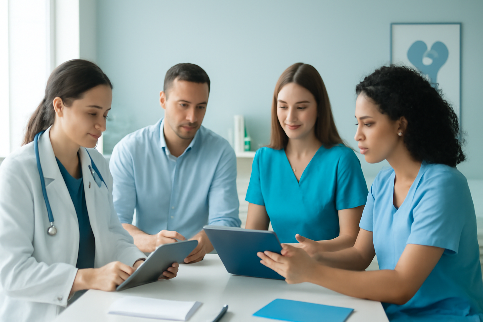 Como montar uma equipe de marketing interna para clínica — Blog Salus Hub