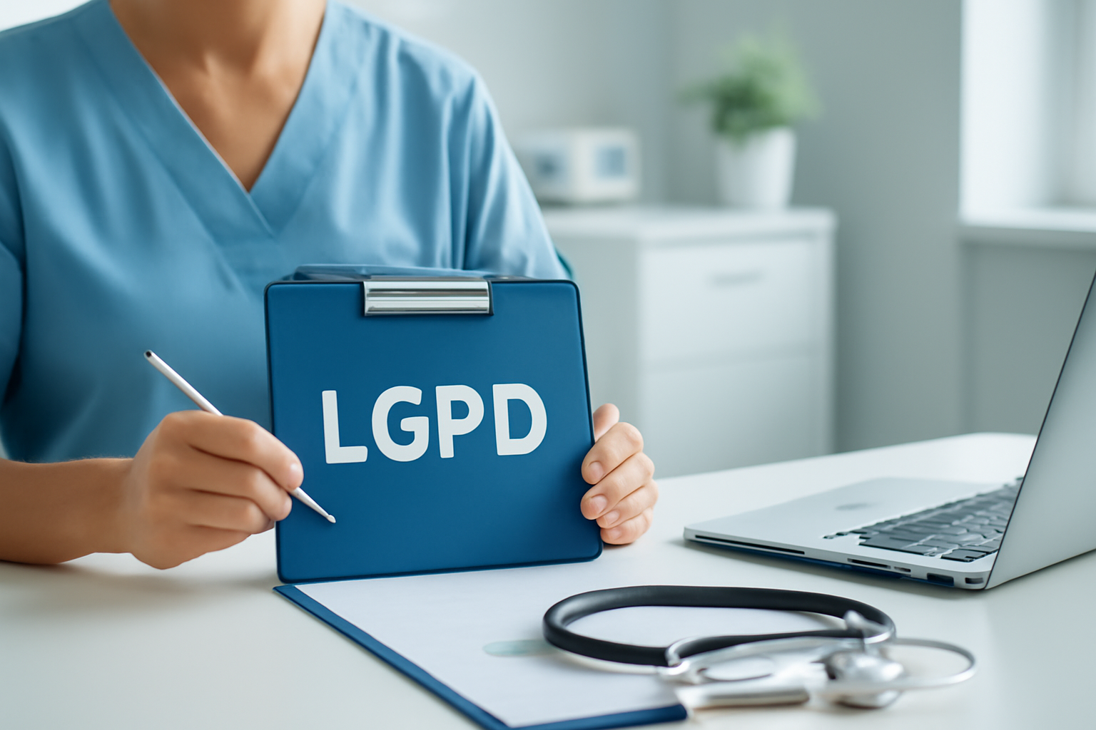 LGPD para clínicas: 15 passos práticos — Blog Salus Hub
