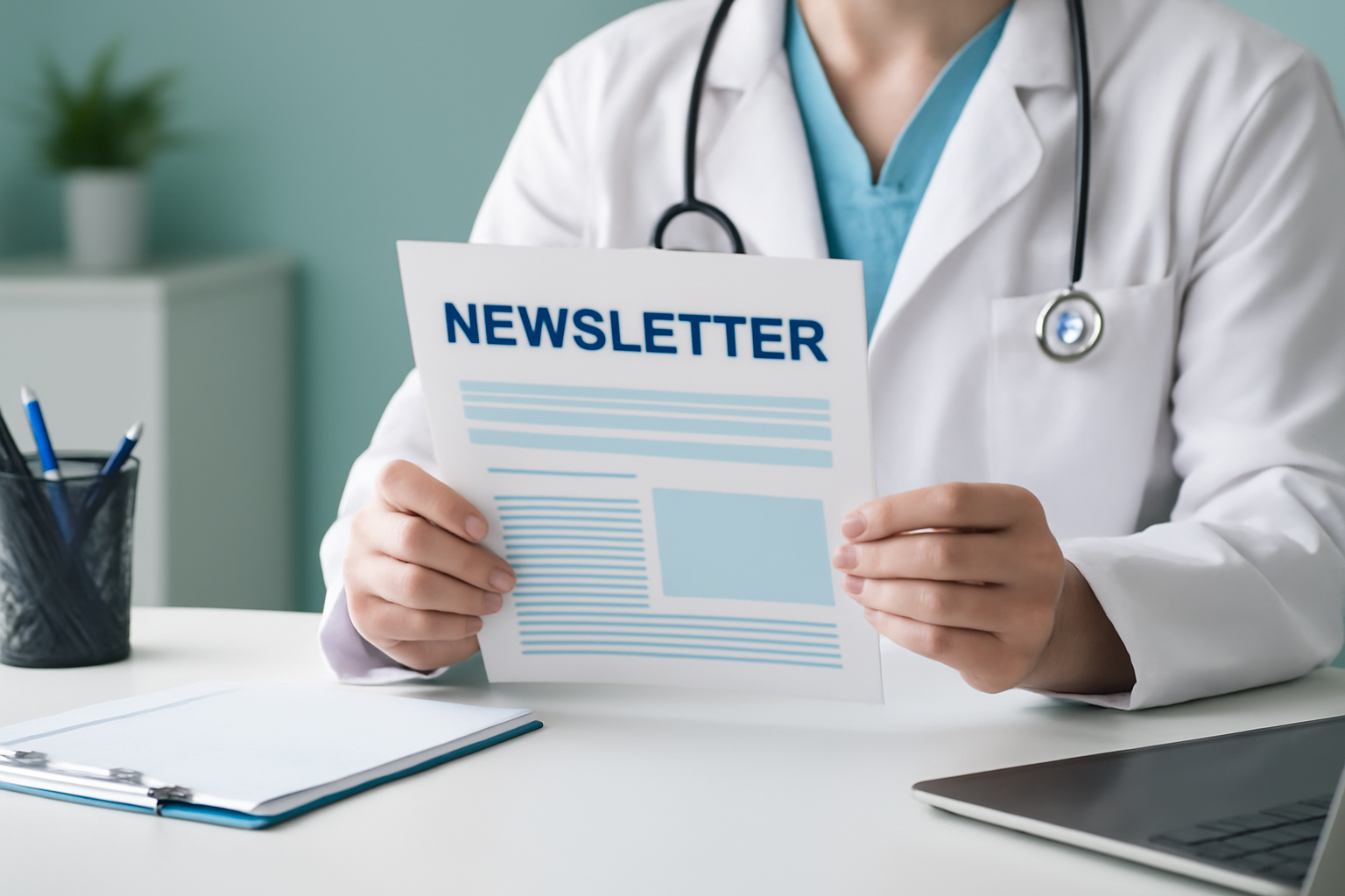 Newsletter para pacientes: modelo, frequência e LGPD — Blog Salus Hub
