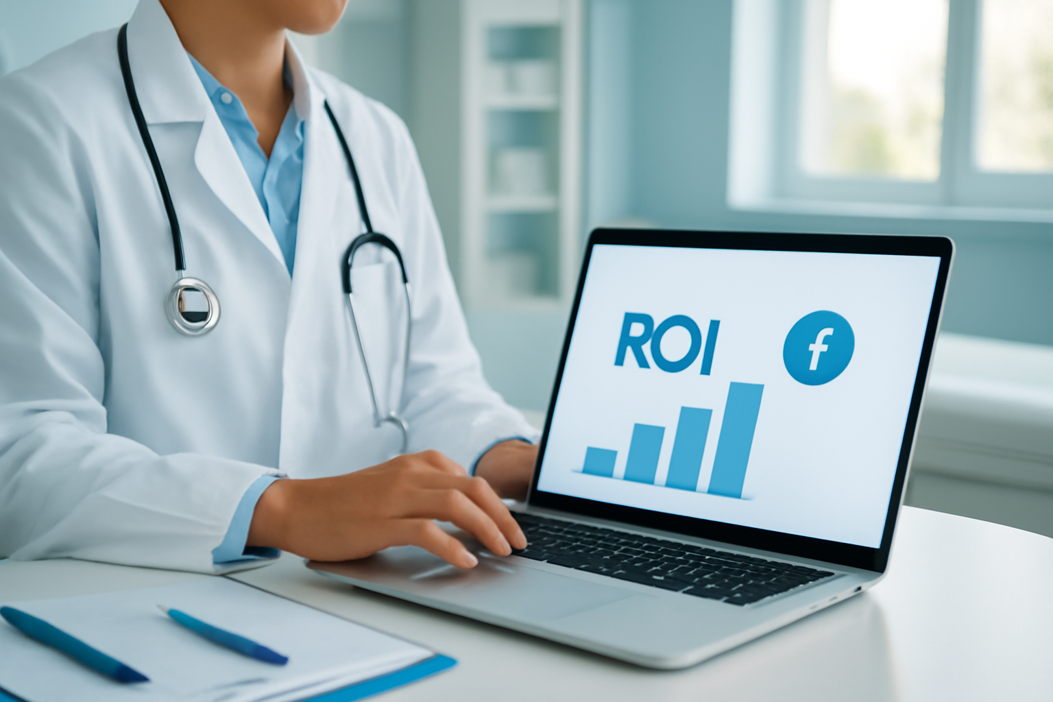 ROI real de campanhas médicas: como medir — Blog Salus Hub