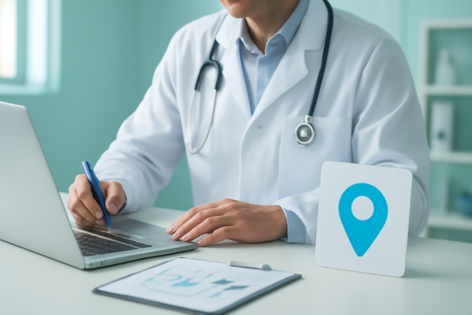 SEO local para médicos: como aparecer no topo do Google na sua cidade — Blog Salus Hub